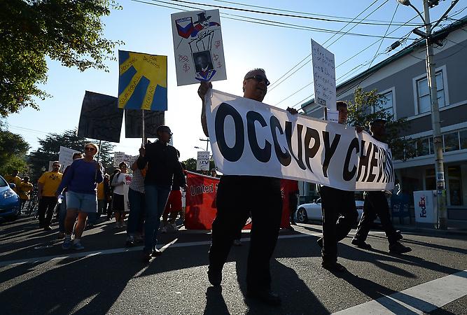 Description: Occupy Chevron Protest